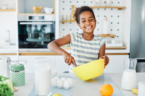 Girl cooking