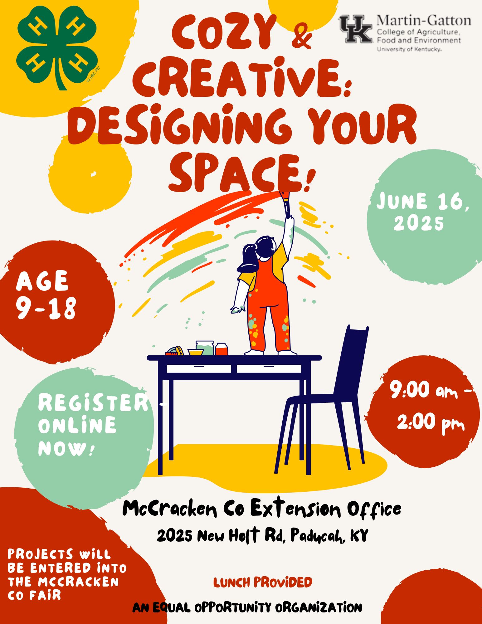 Project Day Design your space