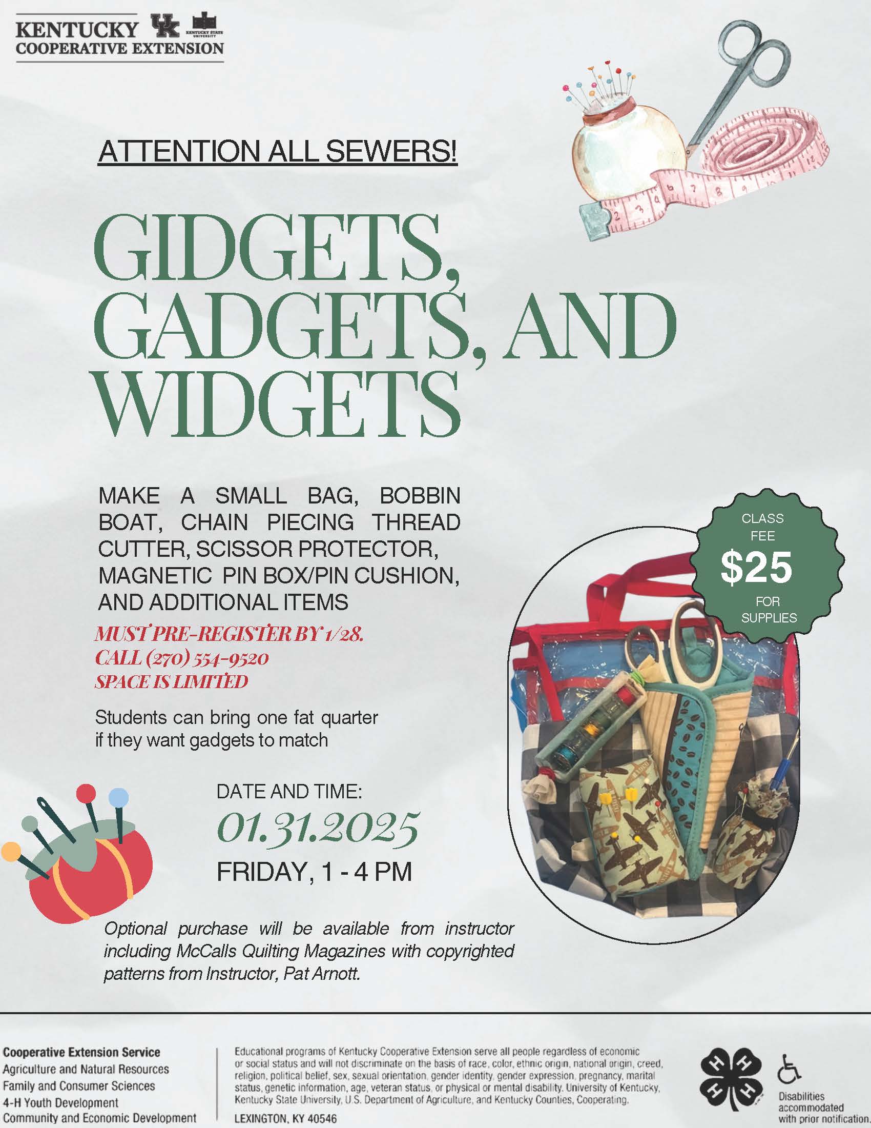 Gidgets, Gadgets, and Widgets