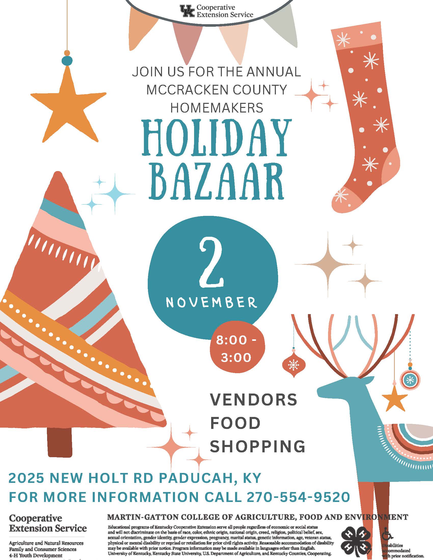 Holiday Bazaar Flyer