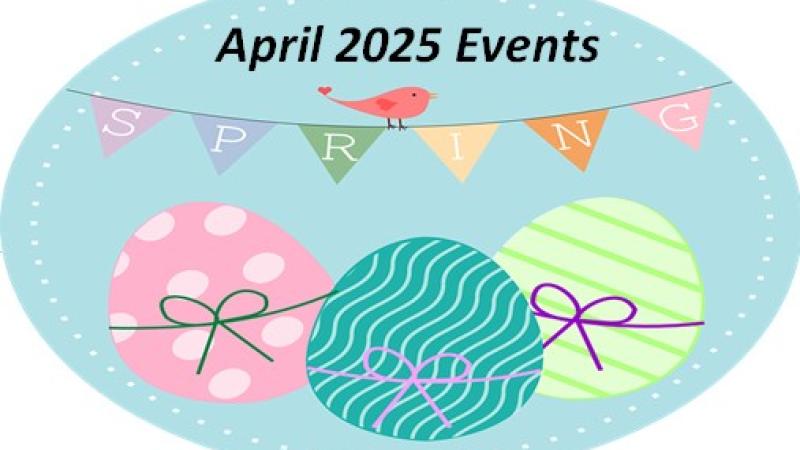 April 2025 Event Calendar